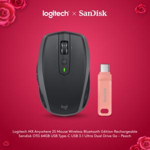 Logitech x SanDisk Exclusive MX Anywhere 2S Mouse Bluetooth