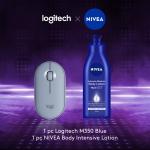 Logitech X NIVEA Exclusive Bundle - M350 Mouse Wireless Blue