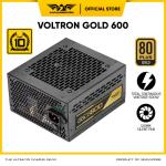 Power Supply Armaggeddon Voltron Gold 600 PSU 80+ Gold Certified