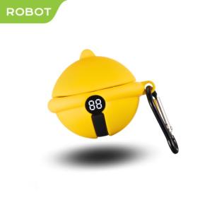 ROBOT Airbuds T80 Liquid Silicone Case Model Bell Ice Cream Robot - Bell