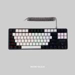 Rexus Keyboard Gaming Mechanical Legionare MX5.2 TKL - Snowy Black, Red Switch