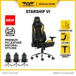 Gaming Chair Armaggeddon Starship VI Kursi Gaming Premium PU Leather - AMG YELLOW, STARSHIP IV