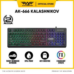 Armaggeddon AK666 Spill Proof Backlit Membrane Gaming Keyboard - AK-666 ONLY