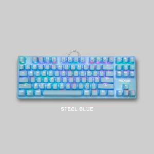 Rexus Keyboard Gaming Mechanical Legionare MX9 TKL RGB - Blue, Brown Switch