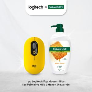 Logitech X Palmolive Exclusive Bundle - POP Mouse Blast