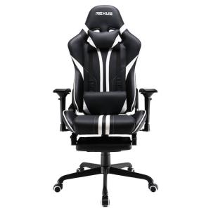 Rexus Gaming Chair RGC 201 Max / RGC201 Max - Black White.