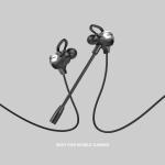 Rexus Gaming Earphone ME-6 / ME6 with Dual Microphone Free Splitter - Hitam Silver