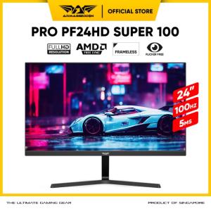 Monitor Gaming Armaggeddon Pixxel+ PF24HD SUPER FHD Frameless 100Hz - MONITOR ONLY, PF24HD BLACK