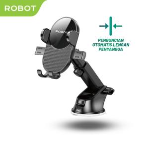 ROBOT Car Holder RT-CH20 Black Rotatable For Smartphone Backseat Car