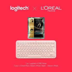 Logitech X L'Oreal Paris Gift Box Ramadan - Hampers Keyboard K380