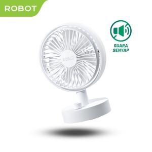 ROBOT Kipas RT-BF18S White Mini Portable Fan Original Garansi 1 Tahun